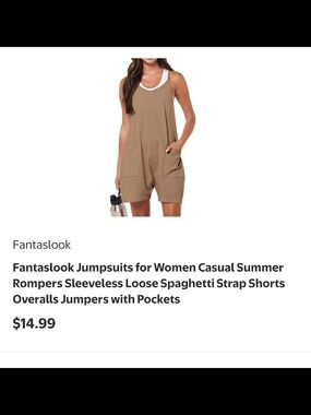 Women's Sleeveless Casual Romper Bundle